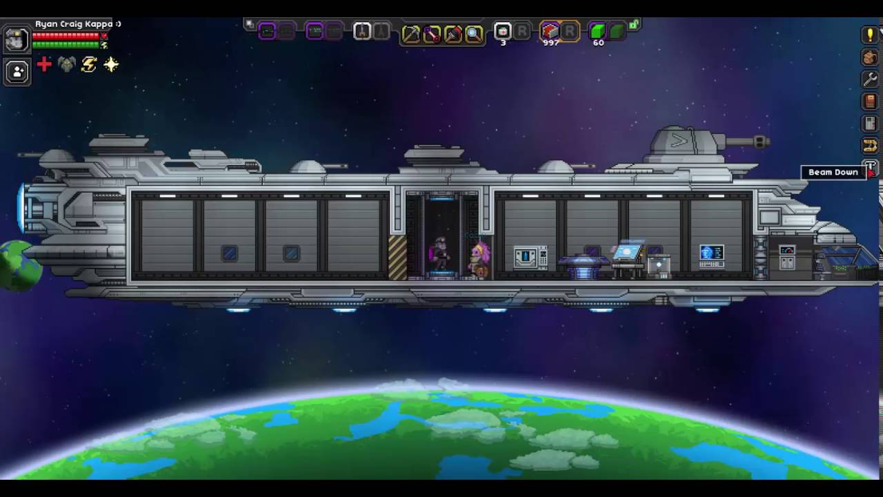 starbound how to fix ship